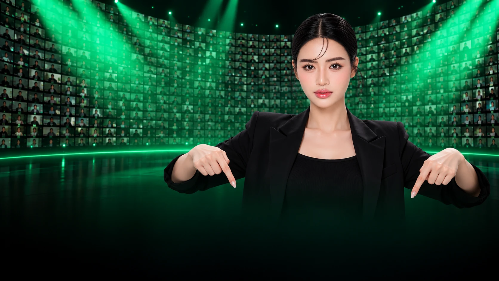 Ngoan tại cửa hàng thời trang